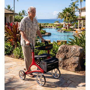 Walkers and Rollators at Beach Walk Oahu