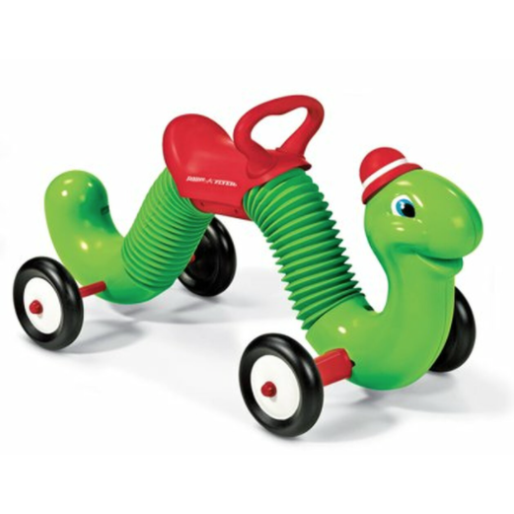 Radio Flyer, Inchworm, Classic Bounce and Go Ride-on
